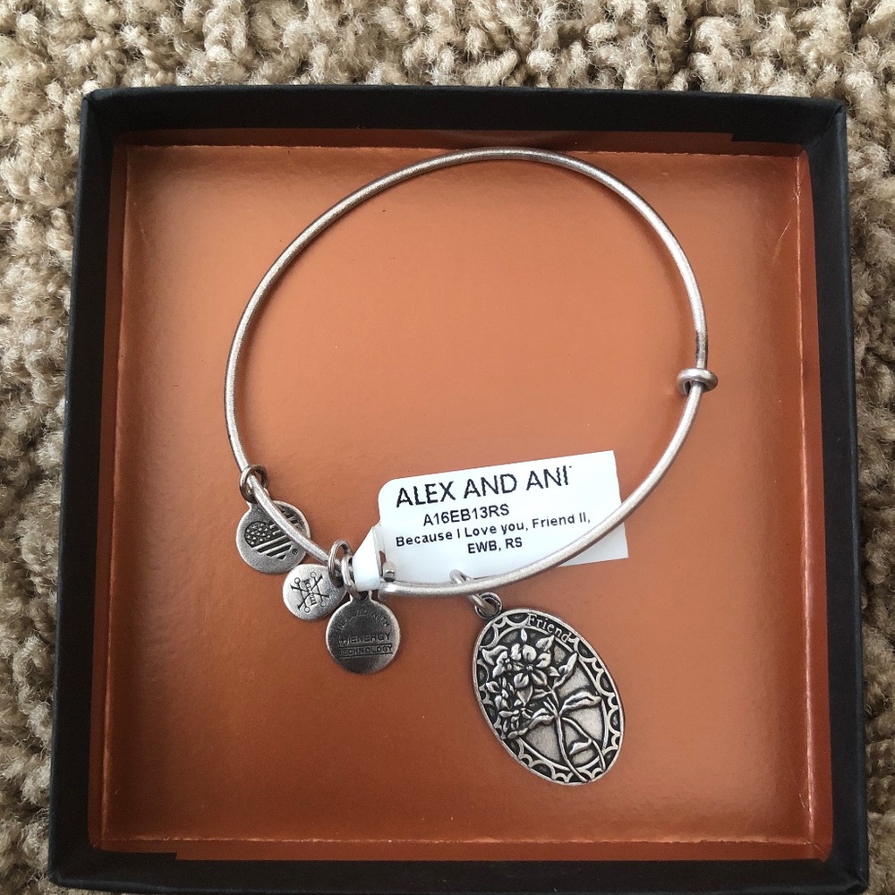 Alex and Ani Bracelet: Because I Love You Friend